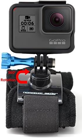Nomadic Gear 360 Degree Rotating Wrist Strap Hand Mount with Thumb Screw for GoPro, Sony Action Cam, Nikon, Garmin, Ricoh Action Cam, SJCAM | Epic Photo Shooting 101 ebook