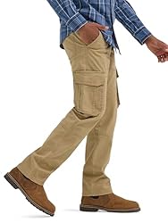 Wrangler Authentics Boys' Cargo Pant, Kelp, 6 Slim