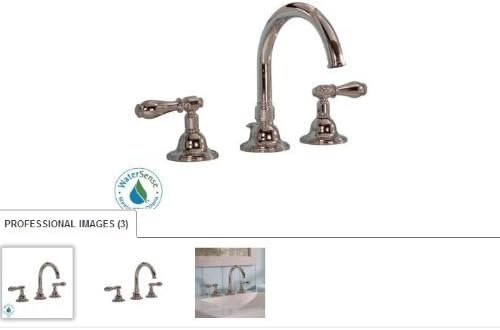 Martha Stewart Living Seal Harbor 8 In Widespread 2 Handle High Arc Bathroom Faucet In Polished Nickel Touch On Bathroom Sink Faucets Amazon Com