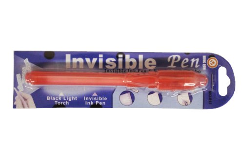 Dragonpad Place Invisible Ink Pen and Black Light - 4 Pack