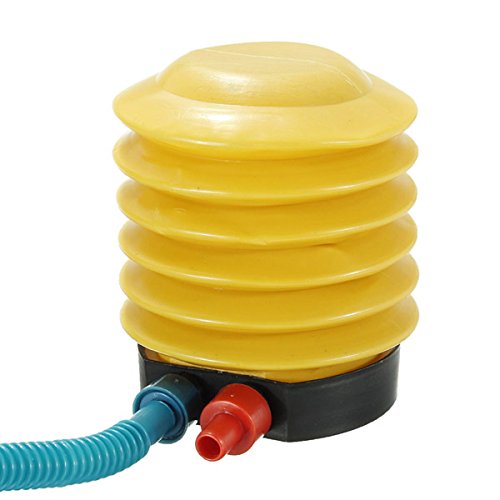 dDanke Portable Plastic Bellows Foot Air Pump with Hose for Sport Balls Air Bed Pool Inflatables Yoga Pilates Rafts Quick Fill