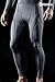 TSLA Men's Compression Pants - Cool Dry Athletic Sports Workout Running Tights Leggings Baselayer, Compression Zero Pants Grey, Large