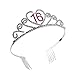 PIXNOR Birthday Party Rhinestone Crystal Tiara Crown - Sweet 16 Birthday Tiara