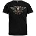 Aerosmith - Mens Faded Wings T-Shirt - Large Black