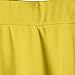 JNTworld Women Stretch high Waist Flared Plain Pleated mini skirt, M, yellow