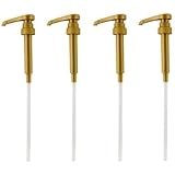 Torani and DaVinci fit Syrup (25.4 oz-750ml) Pump (4 Pack)