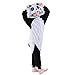 NEWCOSPLAY Unisex Children Cute Panda Pyjamas Halloween Costume (5-Height 41-46