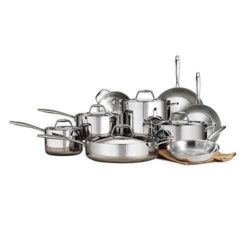 Click Here to See More Images Member's Mark Tri-Ply Clad 14-Pc. Cookware Set (14-Piece)