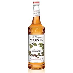 Monin - Hazelnut Syrup, Nutty Taste of Caramelized