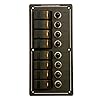 Amarine-made-8-Gang-Aluminium-LED-Rocker-Circuit-Breaker-Waterproof-Marine-Boat-Rv-Switch-Panel