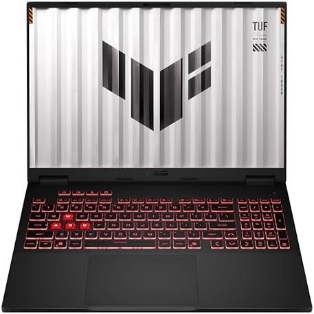 TUF Gaming A16 FA608UMI-TU205 - Portátil Gaming WUXGA 144Hz de 16" (AMD Ryzen 7 260, 16GB RAM, 512GB SSD, RTX 5060 8GB, Sem Sistema Operativo) Gray Jager - Teclado QWERTY em espanhol