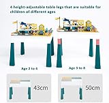 7-in-1 Kid's Activity Table with Chairs - Storage, Drawing, Pool, Sandpit view 4
