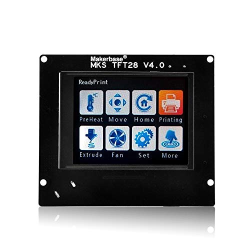 Gowoops 3D Printer Controller LCD Touch Sreen for Arduino, MKS TFT28 2.8'' LCD Display, Suitable for MKS Base Gen Mini SBASE Board, TFT28 Can Work with Ramps1.4 - Thumbnail 4