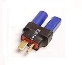 WST No Wires Connector T-Plug Deans Male To EC5 Female Conversion Adapter for RC LiPo Battery