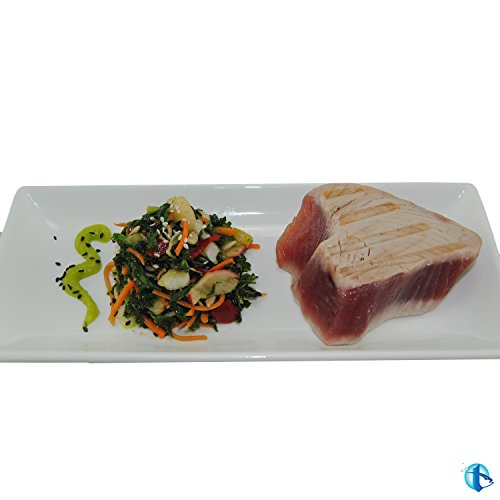Tristan ULT Frozen, Sashimi Grade Ahi Tuna Steaks - 5 lbs. Skinless, Boneless, and Bloodline Removed