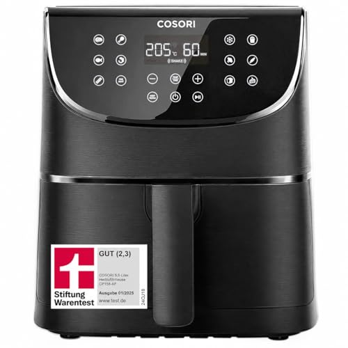 Cosori Airfryer, mit Shake-Reminder, 11-in-1 5,5L Heißluftfritteuse