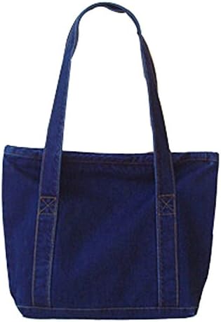 Womens Canvas Shoulder Handbag Fashion Denim Retro Tote Purse Shoulder Bags Messenger Bag