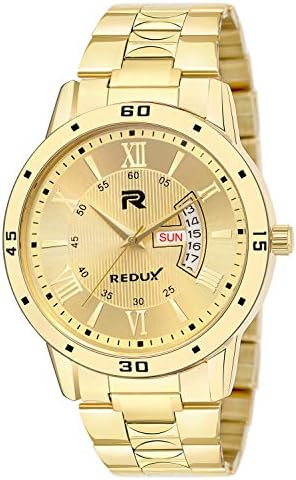 Redux RWS0272S Analogue IPG Golden Dial Men’s & Boy’s Watch Redux RWS0272S Analogue IPG Golden Dial Men’s & Boy’s Watch