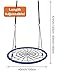 Trailblaze Spider Web Tree Swing - [UPGRADED] Double Straps Hanging Kit - Extra Strong Net Disk Swing for Tree Holds 650 lbs - Kids Saucer Tire Swings for Outside Quick & Easy to Install