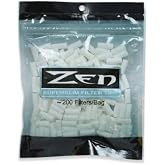 Zen Filter Tips Bag of 200 Non Menthol Pack of 1 Superslim