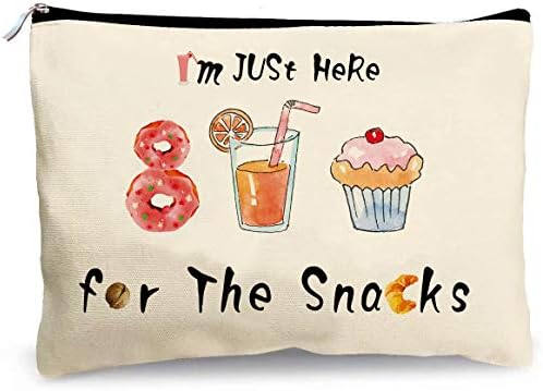 First Spring Snacks Bag For Travel, Funny Makeup Canvas Toiletry Travel Kit Cosmetic Travel Bag 7.8x 9.8 Inch 1 First Spring Snacks Bag For Travel, Funny Makeup Canvas Toiletry Travel Kit Cosmetic Travel Bag 7.8x 9.8 Inch