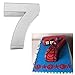 Large Number Seven Birthday Wedding Anniversary Cake Tins / Pans / Mould by Falcon 14