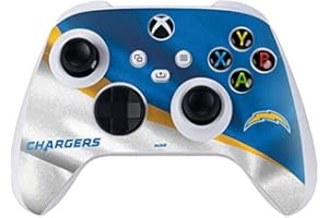 Skinit Decal Gaming Skin Compatible with Xbox Series S Controller - Officially Licensed NFL Los Angeles Chargers Design