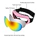 ZDATT Dirt Bike Goggles, Kids Motorcycle Motocross Goggles ATV Racing Goggles UV Protection Kits for Outdoor Activity Sports, Pink