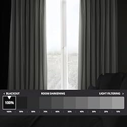 HPD Half Price Drapes Signature Blackout Velvet