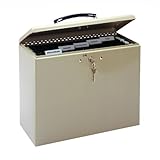 MMF Industries Steel Security File Box with Key Lock (227109003) (Office Product)