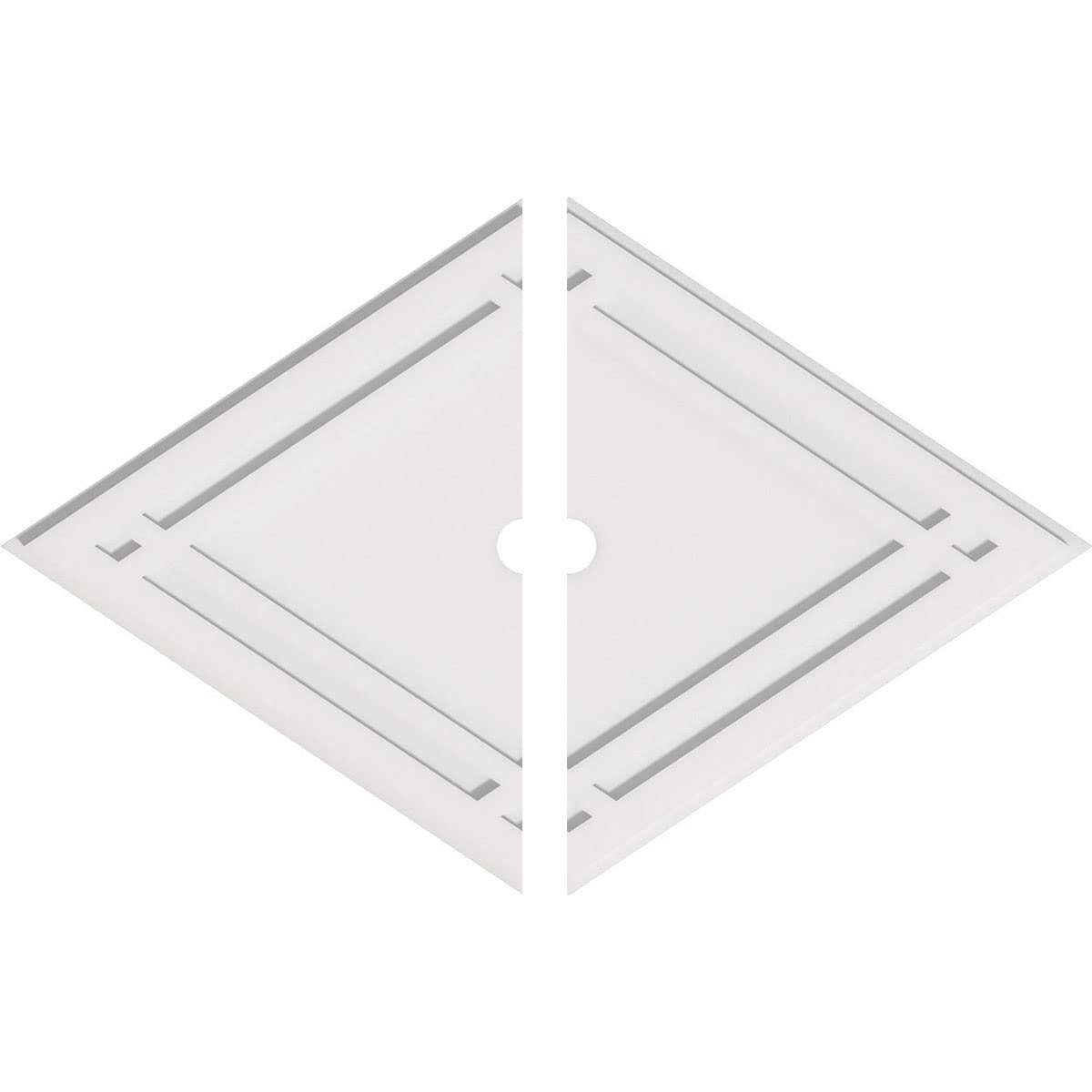 Ekena Millwork CMP38X25DD2-02000 Diamond