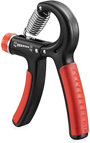 Hand Grip Strengthener-Eoney Adjustable Hand Grip Exerciser,Hand Gripper with Resistance Range 22 to 88 Lbs(10-40kg)