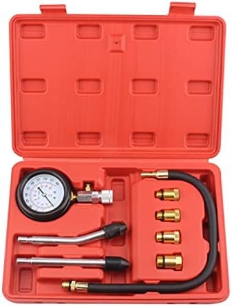 Professional Petrol Engine Compression Tester Kit Tester Gauge Leak Carburetor Pressure Diagnostics Garden Tool Carb Replaces