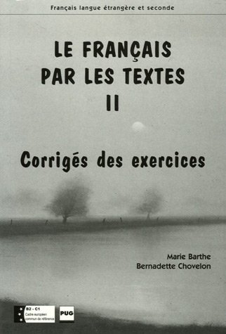 Le  français par les textes