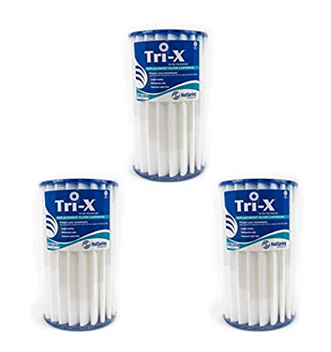 Happy Hot Tub 3 x Tri-X Filters Hotspring Hot Spring PWK30 Replacement Cartridge