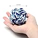 Wellbro Pet Chew Toy, Knots Weave Cotton Rope, Biting Small Ball for Dogs & Cats, 3 in One Pack