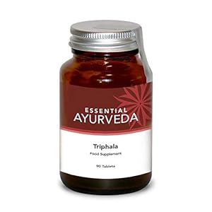 Organic Triphala Tablets, 3 Fruit Food Supplement – Pack of 90 Tablets