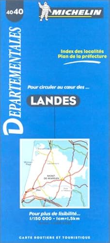 Download Carte routière : Landes, 4040, 1/150000 PDF