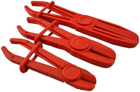 Supercrazy 3pcs Flexible Fuel Brake Water Line Hose Clamps SF0054