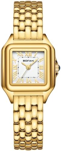 CIVO Women\'s Gold White Vintage Quartz Stainless Steel Bracelet Roman Dial Watch CIVO | Accessories | Civo Womens Gold White Vintage Quartz  main image 2