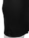 TWINTH Dolman Drape Tunic Plus Size Side Shirring Loose Fit Short Sleeve Top T-Shirts Black 2XL