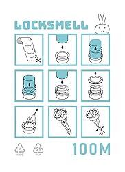 LOCKSMELL Nappy Bin Liners Compatible with Tommee