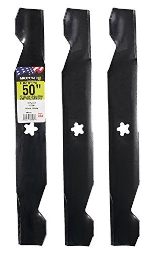 MaxPower 561724B Blade Set for 50" Cut Poulan/Husqvarna/Craftsman