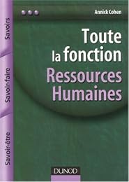 Toute la fonction ressources humaines