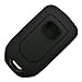 2Pcs Coolbestda Rubber 3 Buttons Key Fob Remote Cover Case Protector Skin Jacket Keyless Entry for 2015-2017 Honda Fit HR-V 2013-2015 Honda Crosstour Black