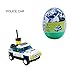 yuboo Easter Eggs, 6-Pack Large Prefilled Plastic Eggs,Kids’ Toys Filled with Different Building Bricks to Build Various Vehicles