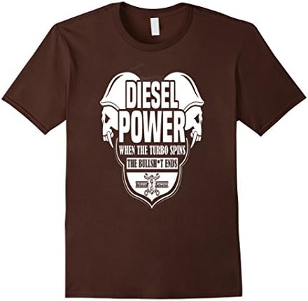 Men's DIESEL POWER SHIRTS XL Brown