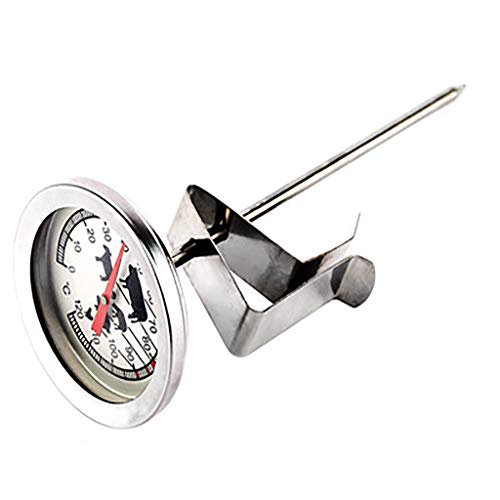 JDgoods Food/Meat Instant Read Stainless Steel Thermometer, Pocket Size Kitchen Cooking Oven Food Candy Thermometer for Oil Deep Fry BBQ Grill Smoker Thermometer - Thumbnail 5