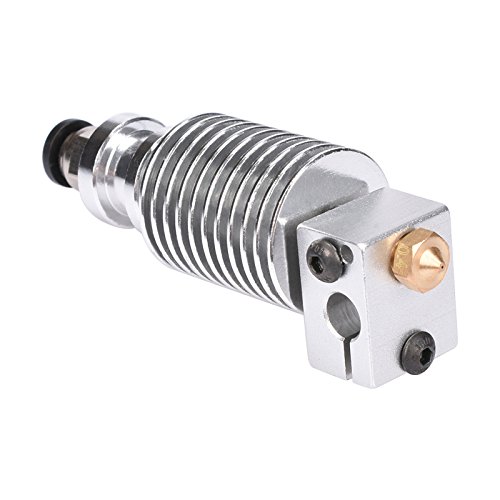 KINGPRINT Aluminum Heat Block for 3D V6 J Head 3D Printer Specialized for MK7 MK8 3D Printer Extruder (Pack of 5pcs)