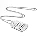 FAYERXL Dog Tag for Son from Dad Necklace-Through Good Times&Bad I Will Always BE Your DAD-Air Force Pendants